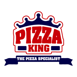 Pizza King Preston logo.